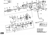 Bosch 0 601 106 041 Drill 110 V / GB Spare Parts
